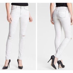 J Brand Skinny Distressed Crop Jeans - Size 27